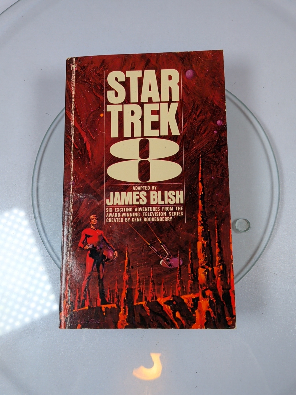 Star Trek 8 by James Blish - Red Cover Paperback